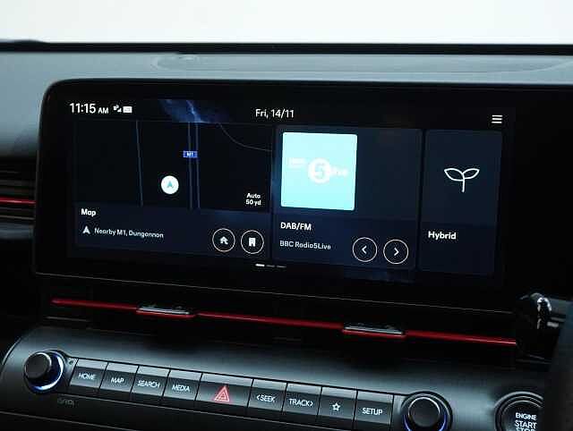 Hyundai KONA 1.6 h-GDi N Line SUV 5dr Petrol Hybrid DCT Euro 6 (s/s) (129 ps)
