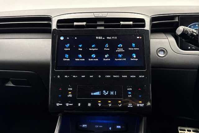 Hyundai TUCSON 1.6 h T-GDi N Line SUV 5dr Petrol Hybrid Auto Euro 6 (s/s) (230 ps) Dark Knight Grey
