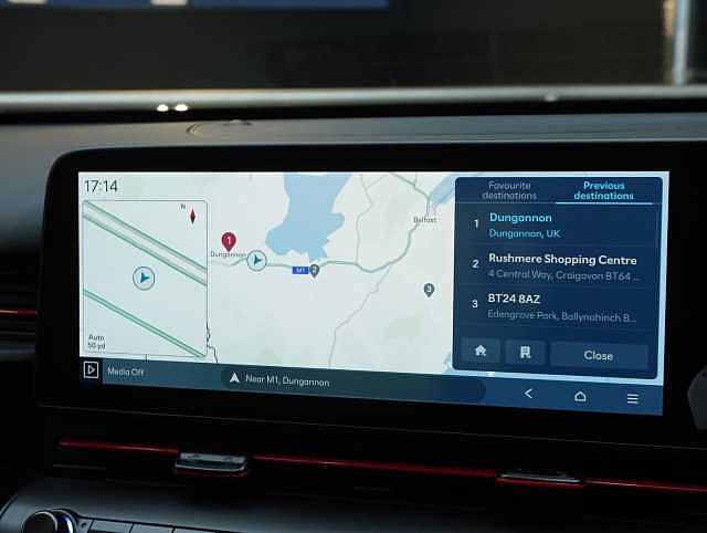 Hyundai KONA 1.6 h-GDi N Line SUV 5dr Petrol Hybrid DCT Euro 6 (s/s) (138 ps)