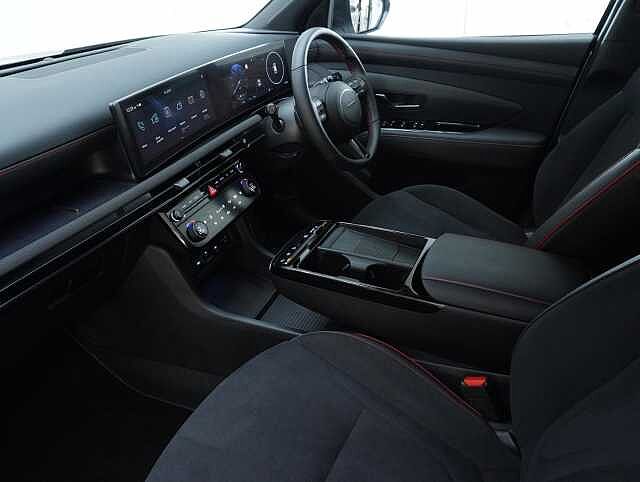 Hyundai TUCSON 1.6 T-GDi N Line SUV 5dr Petrol Hybrid Auto Euro 6 (s/s) (215 ps) Shimmering Silver