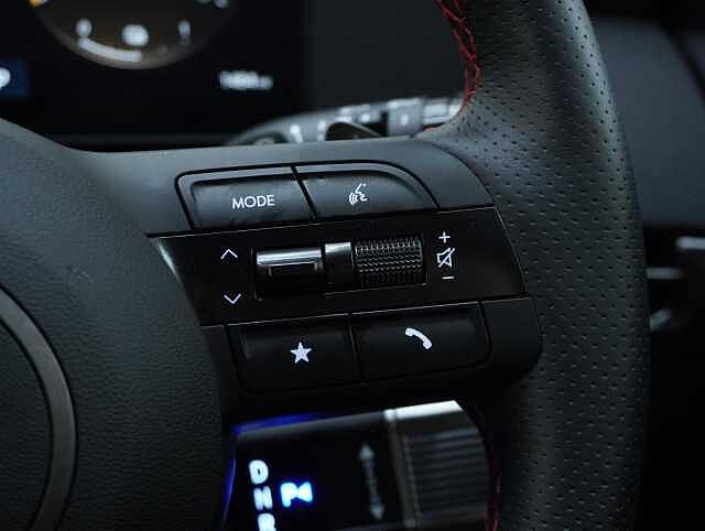 Hyundai TUCSON 1.6 T-GDi N Line SUV 5dr Petrol Hybrid Auto Euro 6 (s/s) (215 ps) Shimmering Silver