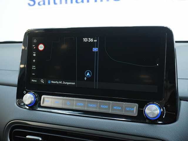 Hyundai KONA 39kWh Premium SUV 5dr Electric Auto (10.5kW Charger) (136 ps) Cyber Grey