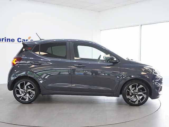 Hyundai I10 1.0 T-GDi N Line Hatchback 5dr Petrol Manual Euro 6 (s/s) (100 ps) Aurora Grey