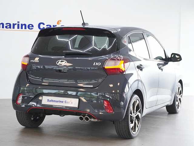 Hyundai I10 1.0 T-GDi N Line Hatchback 5dr Petrol Manual Euro 6 (s/s) (100 ps) Aurora Grey