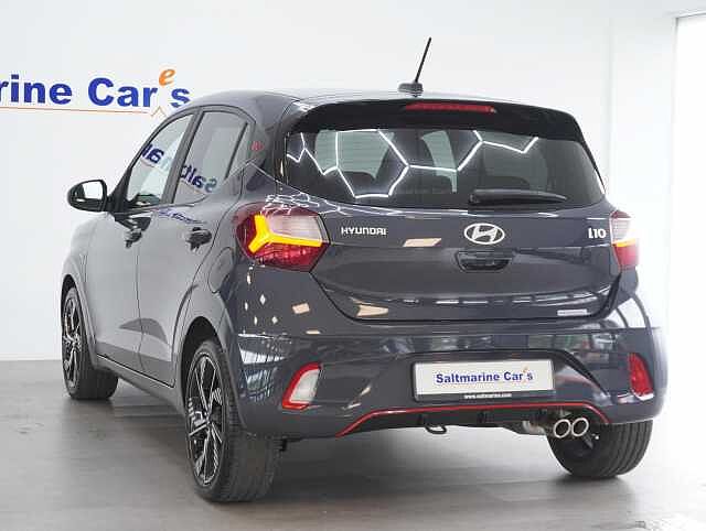 Hyundai I10 1.0 T-GDi N Line Hatchback 5dr Petrol Manual Euro 6 (s/s) (100 ps) Aurora Grey