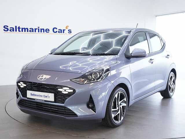 Hyundai I10 1.2 Premium Hatchback 5dr Petrol Auto Euro 6 (s/s) (79 ps) Meta Blue