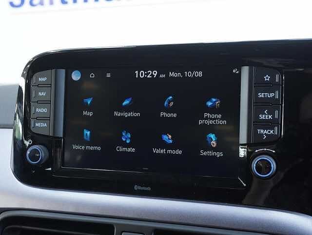Hyundai I10 1.2 Premium Hatchback 5dr Petrol Auto Euro 6 (s/s) (79 ps) Meta Blue