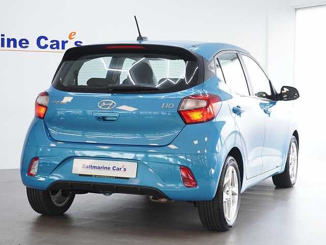 Hyundai I10 1.2 SE Connect Hatchback 5dr Petrol Manual Euro 6 (s/s) (84 ps) Blue