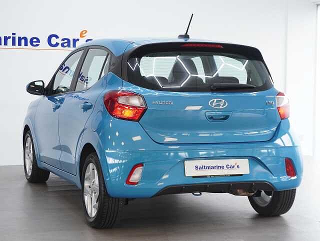 Hyundai I10 1.2 SE Connect Hatchback 5dr Petrol Manual Euro 6 (s/s) (84 ps) Blue