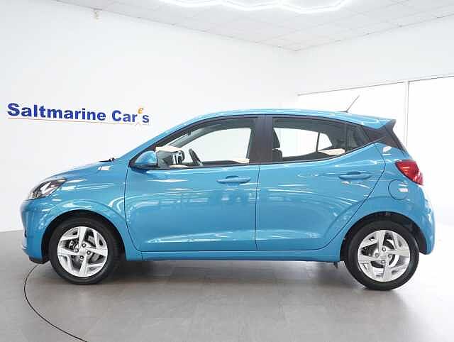 Hyundai I10 1.2 SE Connect Hatchback 5dr Petrol Manual Euro 6 (s/s) (84 ps) Blue