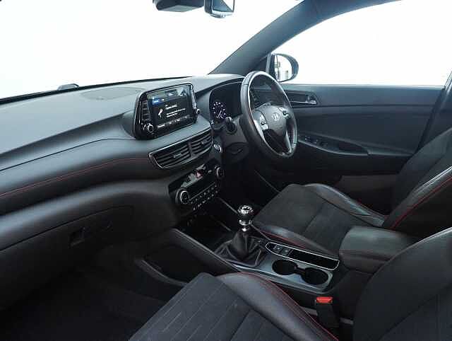 Hyundai TUCSON 1.6 T-GDi N Line SUV 5dr Petrol Manual Euro 6 (s/s) (177 ps) Phantom Black