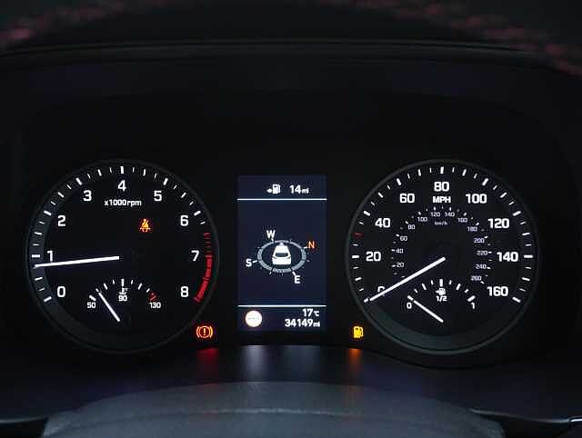 Hyundai TUCSON 1.6 T-GDi N Line SUV 5dr Petrol Manual Euro 6 (s/s) (177 ps) Phantom Black