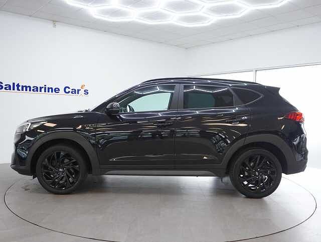 Hyundai TUCSON 1.6 T-GDi N Line SUV 5dr Petrol Manual Euro 6 (s/s) (177 ps) Phantom Black