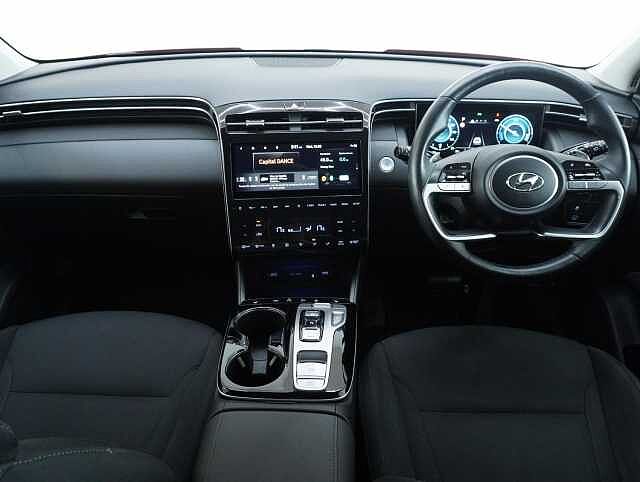 Hyundai TUCSON 1.6 h T-GDi Premium SUV 5dr Petrol Hybrid Auto Euro 6 (s/s) (230 ps) Engine Red