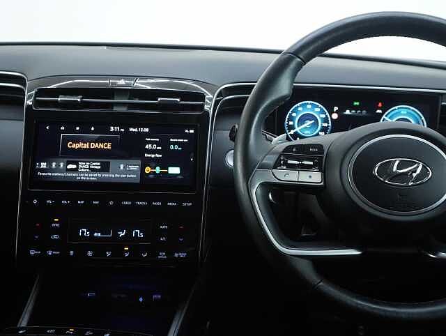 Hyundai TUCSON 1.6 h T-GDi Premium SUV 5dr Petrol Hybrid Auto Euro 6 (s/s) (230 ps) Engine Red