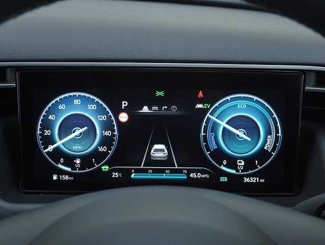 Hyundai TUCSON 1.6 h T-GDi Premium SUV 5dr Petrol Hybrid Auto Euro 6 (s/s) (230 ps) Engine Red