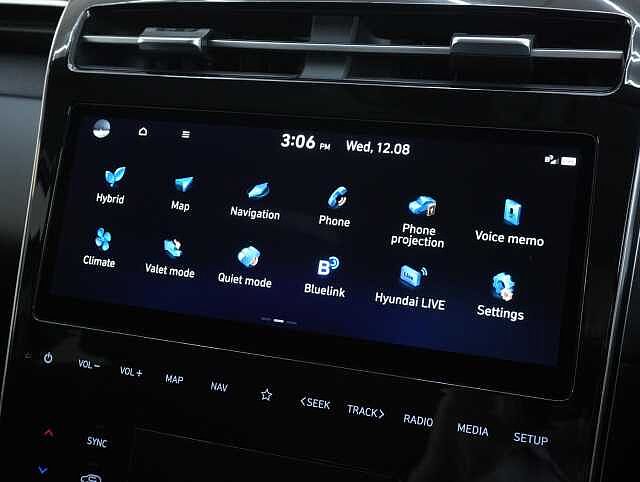 Hyundai TUCSON 1.6 h T-GDi Premium SUV 5dr Petrol Hybrid Auto Euro 6 (s/s) (230 ps) Engine Red