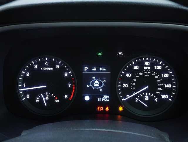 Hyundai TUCSON 1.6 T-GDi SE Nav SUV 5dr Petrol DCT Euro 6 (s/s) (177 ps) Silver